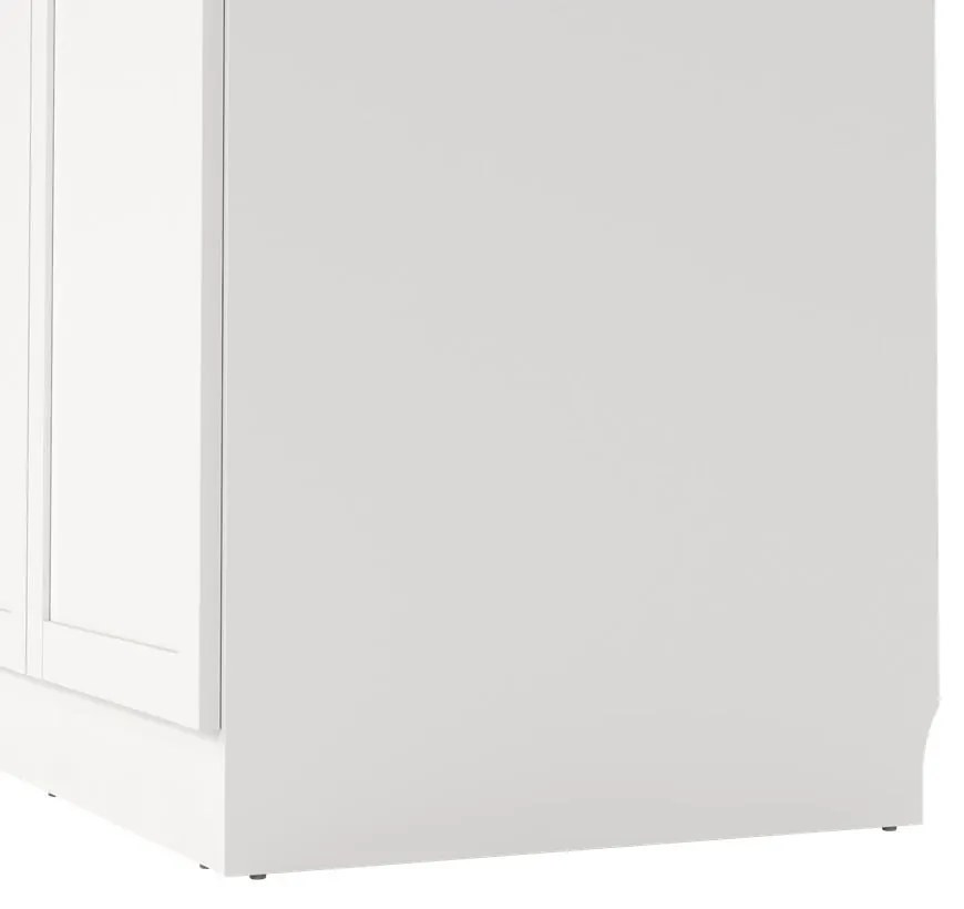 Șifonier alb 99x200x62 cm Billund – Tvilum