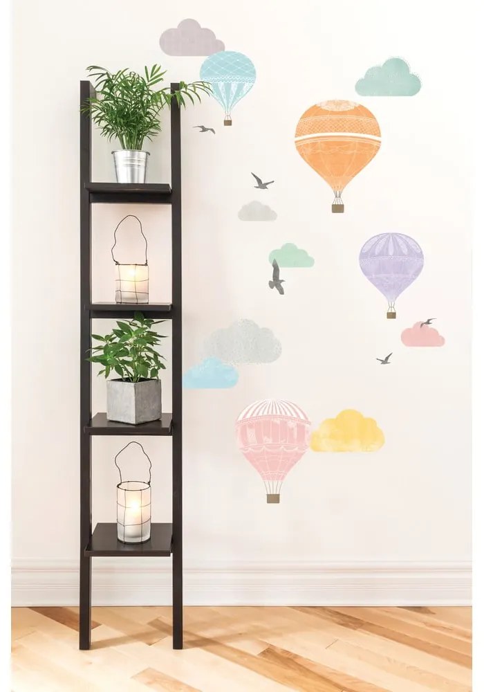 Set autocolante Ambiance Montgolfier