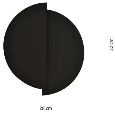 Aplică FORM 1xG9/8W/230V negru