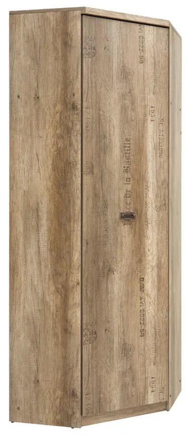 Dulap de haine de colț Malcolm SZFN1D. Promo -18%. 798481