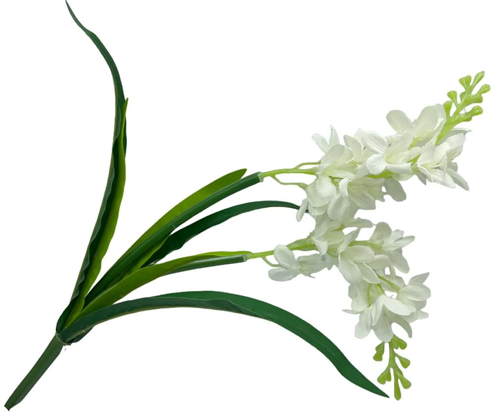 Flori albe artificiale, Cory, 40cm