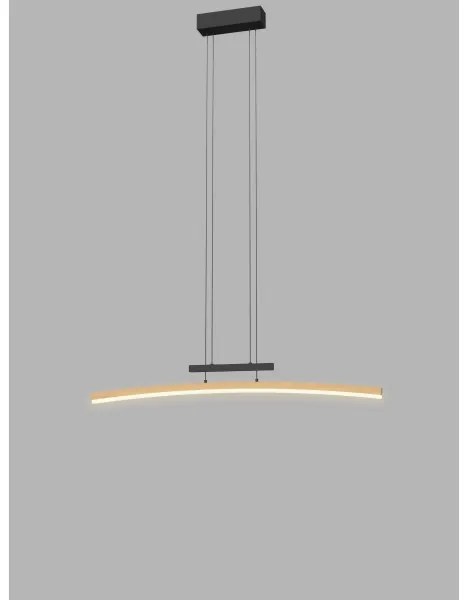 Lustră LED dimabilă pe cablu Wofi 7020-106 BOLOGNA LED/27W/230V