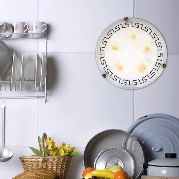 Rabalux 7649 - Plafoniera ETRUSCO 2xE27/60W/230V