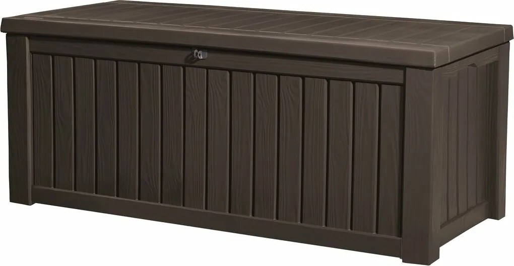 Keter cutie de depozitare pentru grădină Rockwood570 l, maro