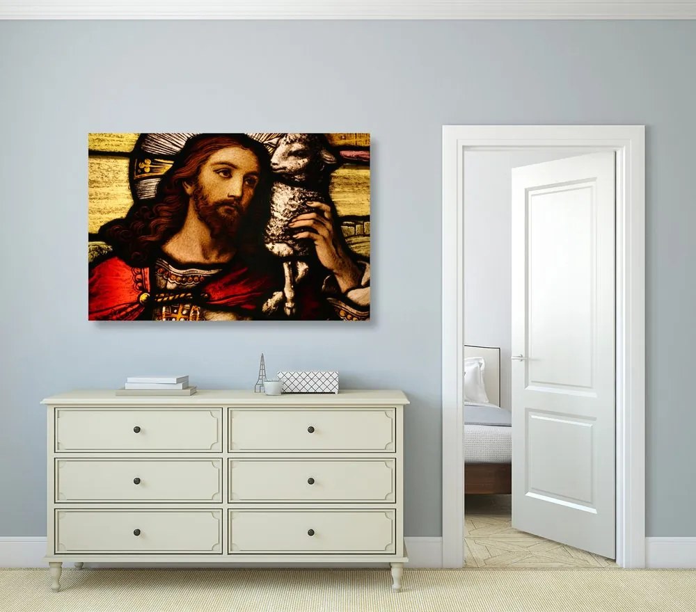 Tablou Isus cu mielul