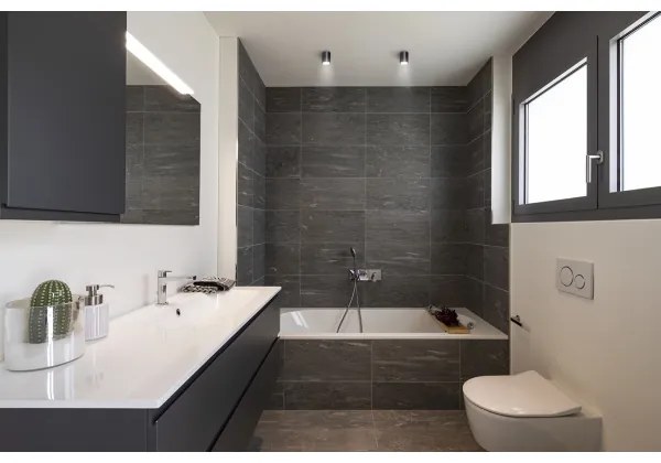 Spot de exterior AQILO 1xGU10/7W/230V IP65 antracit Kanlux 33362