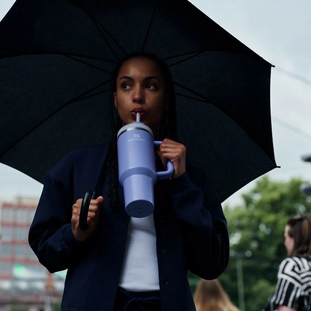Cana termică Stanley Quencher H2.O FlowStateTumbler 1180 ml Hydrangea