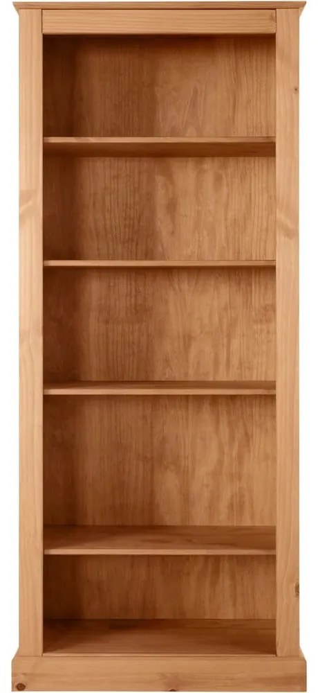 Bibliotecă în culoare naturală din lemn de pin 181x31 cm Mille – Støraa