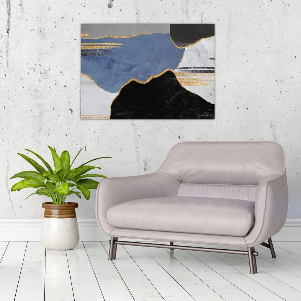 Tablou - Forme texturate (70x50 cm)