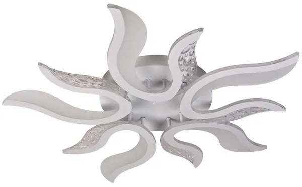 Lustră LED dimabilă aplicată LED/65W/230V 3000-6500K alb + telecomandă