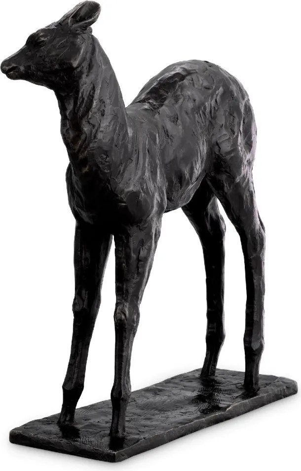 Statueta decorativa din bronz Deer