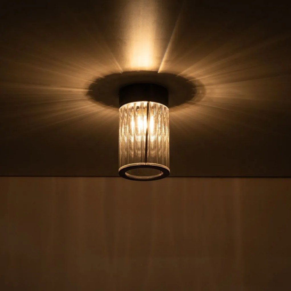 Spot aplicat design modern ARIA titan periat