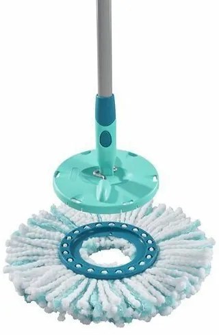 Set mop Leifheit Rotation Disc Mop Ergo set + GRATUIT detergent pentru pardoseli 1 l 55414