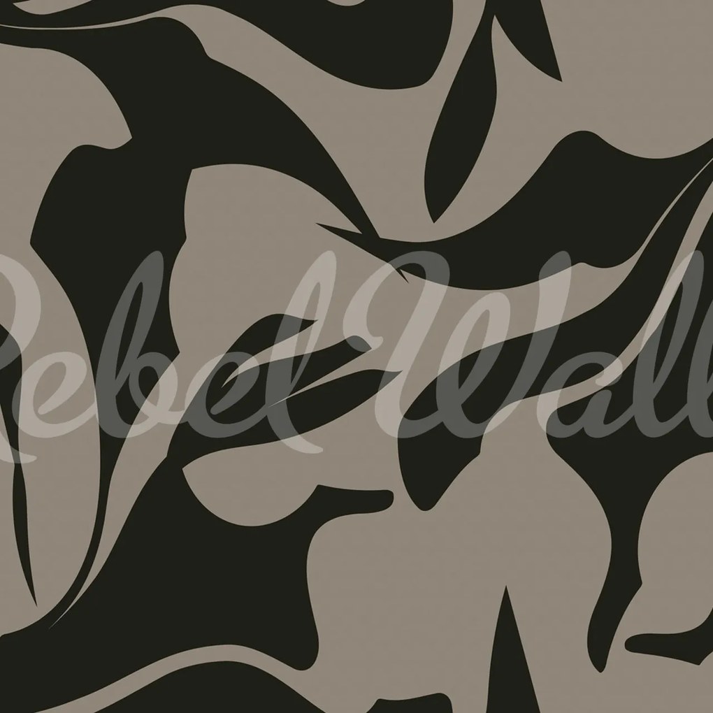 Fototapet, Contrast Art, Brown, Rebel Walls