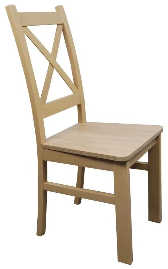 Scaun de sufragerie NATE stejar sonoma