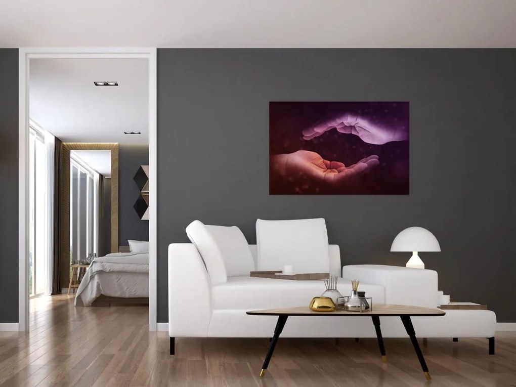 Tablou cu mâini (90x60 cm)