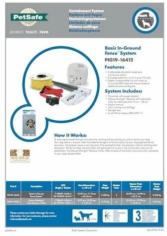 PetSafe® Gard electric pentru câini Basic