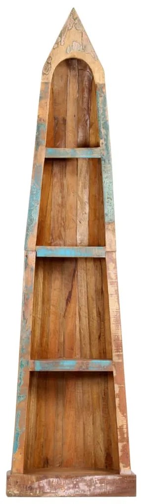 247661 vidaXL Bibliotecă, 50 x 40 x 180 cm, lemn masiv reciclat