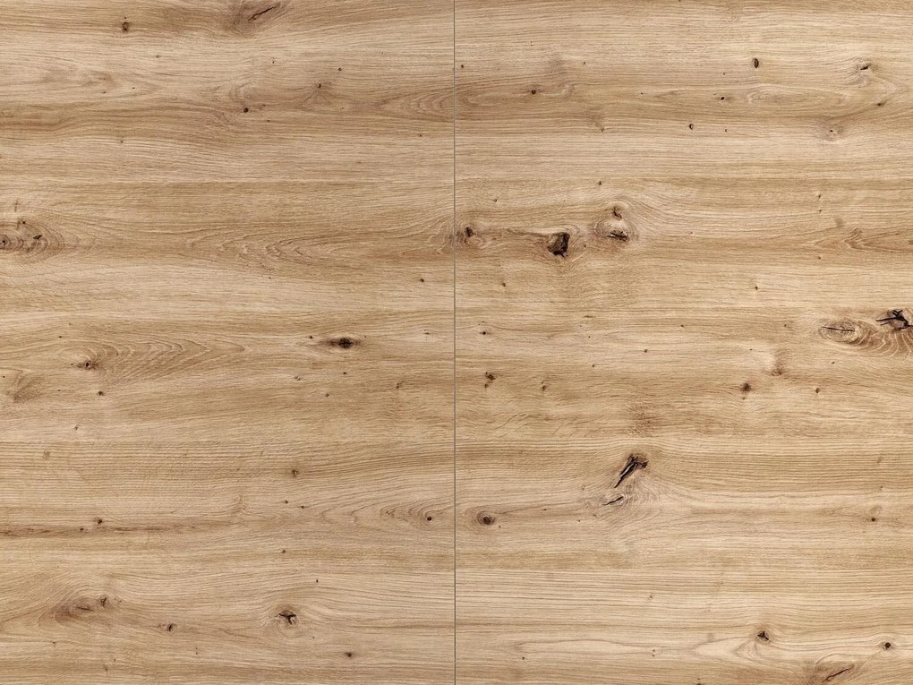 Masă de sufragerie Lalia 160 (stejar artisan + negru) (pentru 6 până la 8 persoane). 1092399