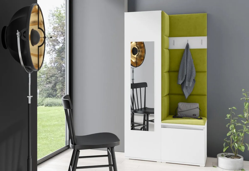 Expedo Set hol EUGENIO 13, 95x185x40, alb/trinity 15