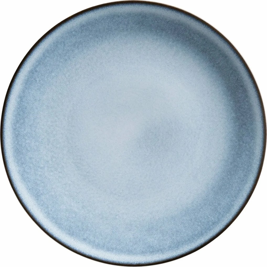 Mäser Set de farfurii adânci și plate, 8 bucățiSMOKY'S – albastru