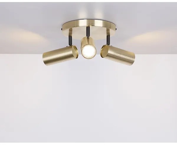 Spot COLLY 3xGU10/15W/230V auriu