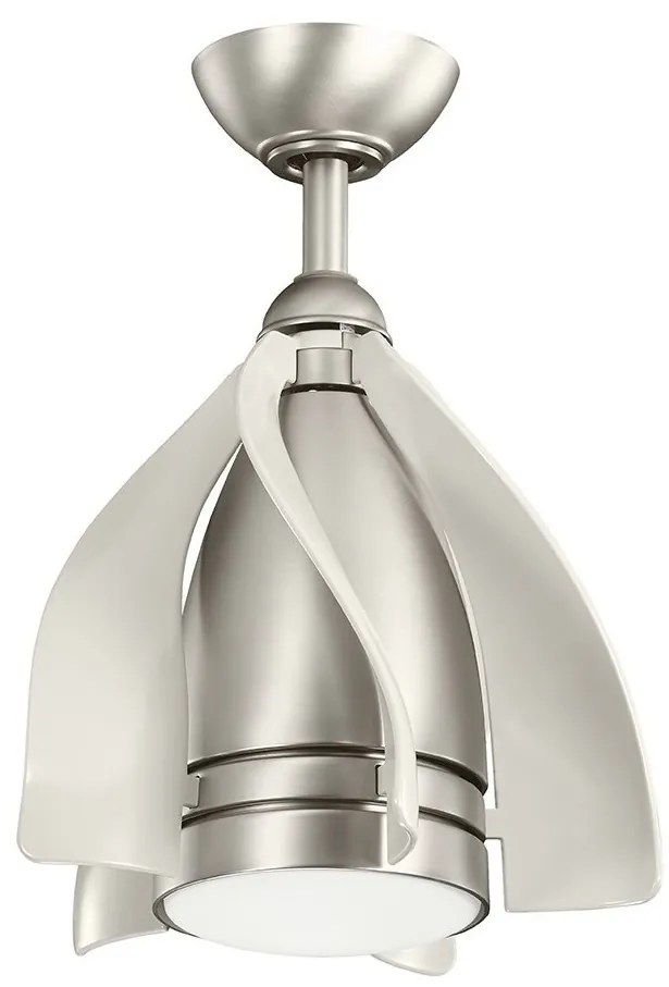 Ventilator LED dimabil de tavan Kichler KLF-TERNA-15-BN TERNA 10W/230V + telecomandă