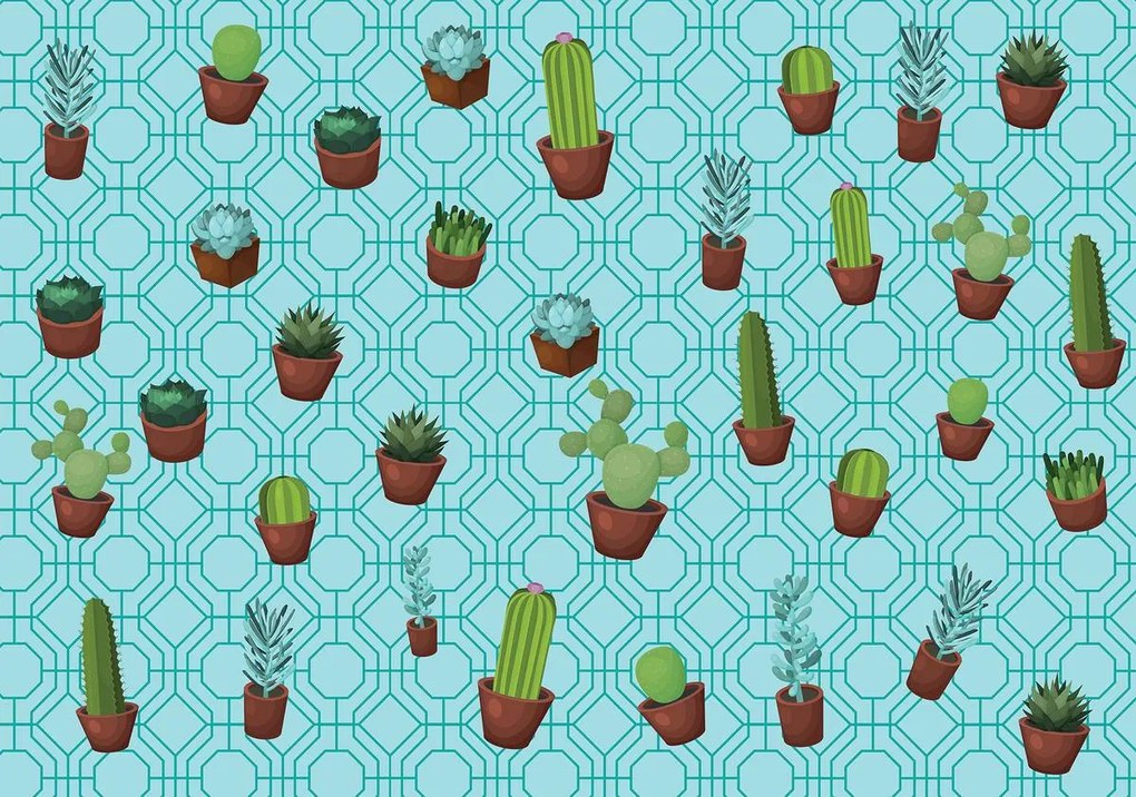 Fototapet - Cactus (254x184 cm)