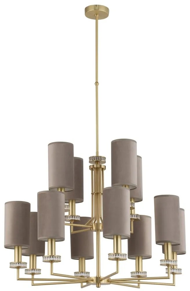 Candelabru 12 brate design clasic realizat manual Genova