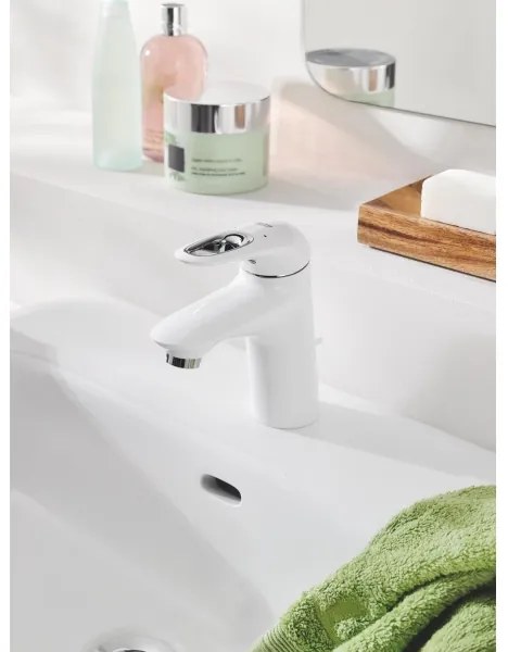GROHE 33558LS3 - Baterie pentru lavoar EUROSTYLE, mărime S, albă