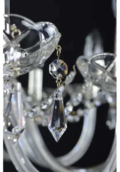 Wranovsky JWZ117122101 - Lustră de cristal pe lanț BONTON 12xE14/40W/230V