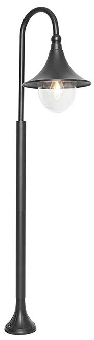 Lanterna clasica de exterior neagra 125 cm IP44 - Daphne