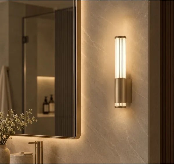 Rabalux 75106 - LED Aplică de perete pentru baie CALYN LED/6W/230V IP44 aurie