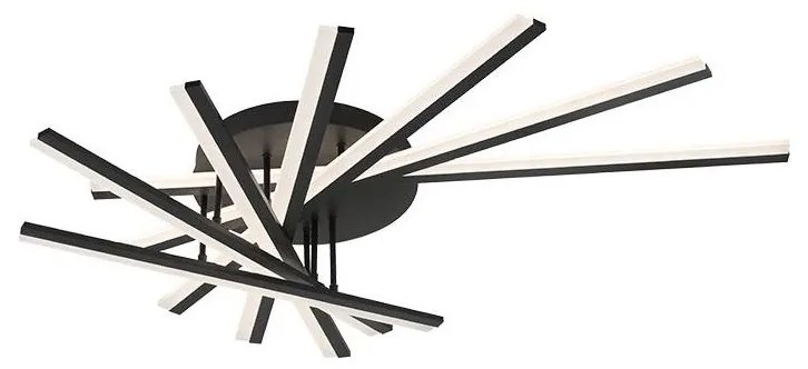 Lustră LED dimabilă aplicată LED/120W/230V 3000-6500K + telecomandă