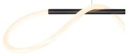 Lustră LED pe cablu Zuma Line 20006PM-BK BALBO LED/45W/230V 3000/4000/6000K