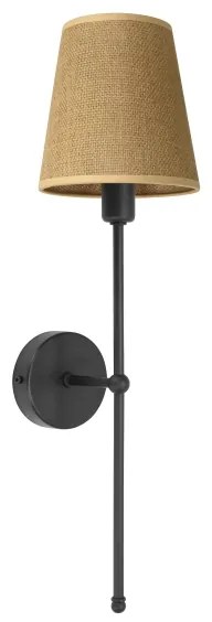 Lampă de perete MADELA 1xE14/40W/230V iută/neagră