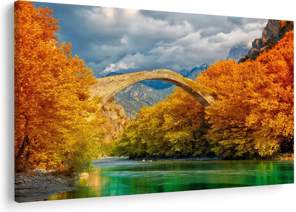 Tablou - Podul Konitsa (90x60 cm)