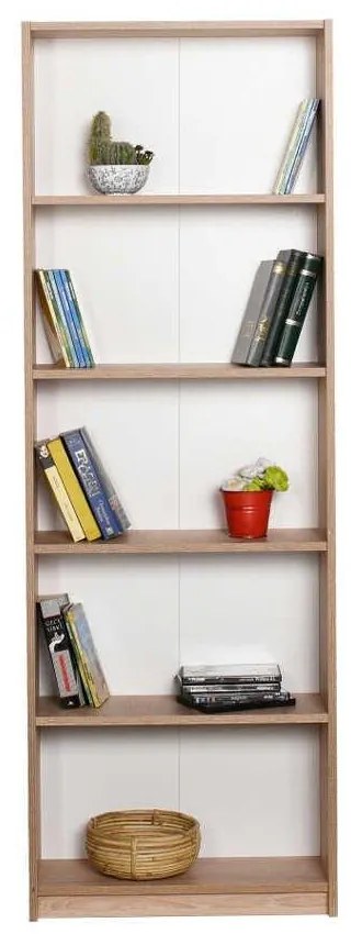 Biblioteca Adore Modern, 5 rafturi, 64x182x26 cm
