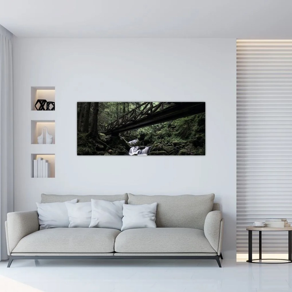 Tablou din pădurea neagră (120x50 cm), în 40 de alte dimensiuni noi