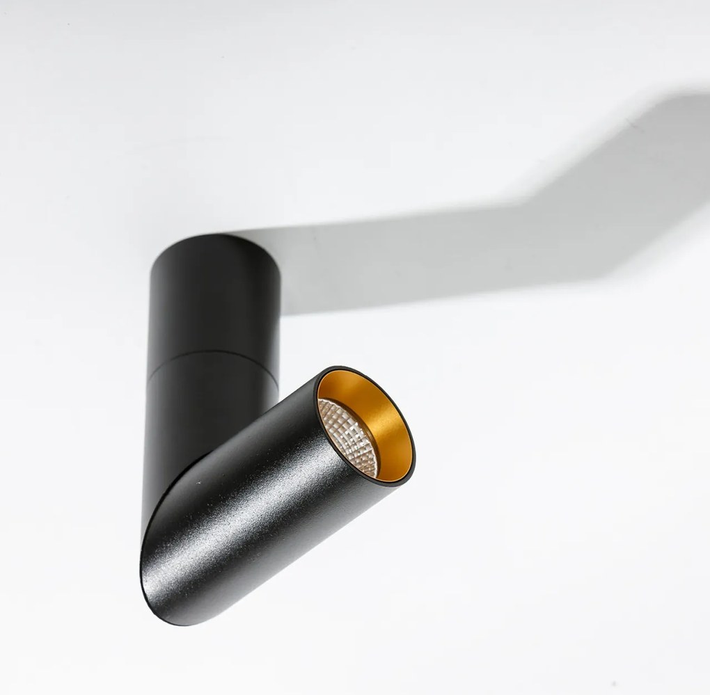 Spot LED modern directionabil aplicat tavan/plafon Santos alb