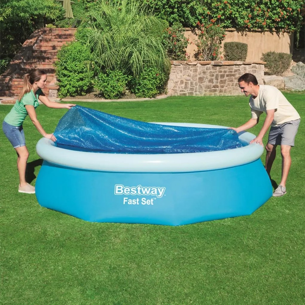 Bestway Prelata solara de piscina Flowclear, 305 cm