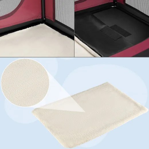 Deuba Geanta portabila pentru caini S 50x35x35cm - rosu