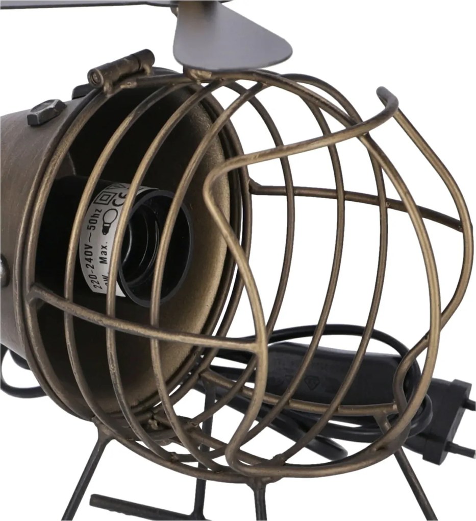 Lampa de masa Stil Industrial Elicopter L 40 cm