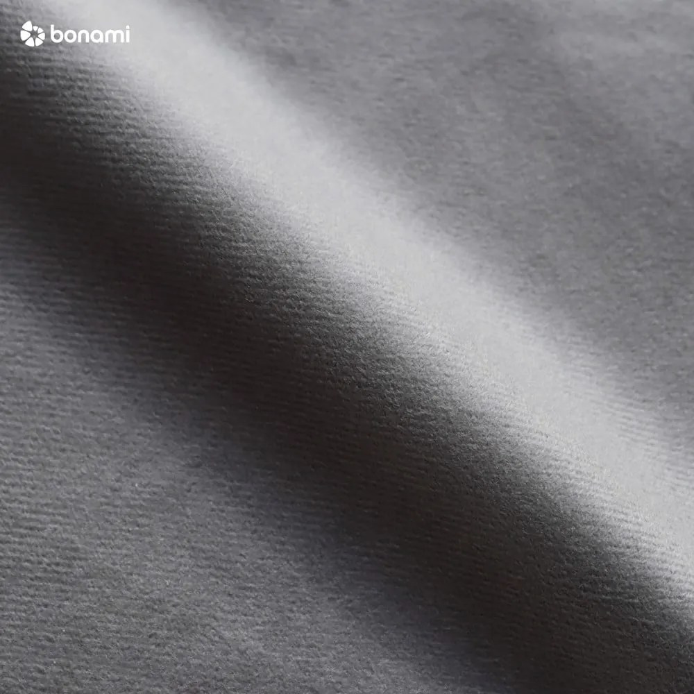 Pat matrimonial gri tapițat cu somieră 180x200 cm Noira Slim – Bonami Selection