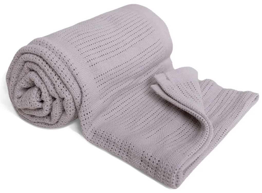 Babymatex Pătură pentru copii Sisi gri deschis, 75 x 100 cm