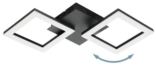 Plafonieră LED dimabilă PARANDAY-Z LED/15,5W/230V Eglo 900315