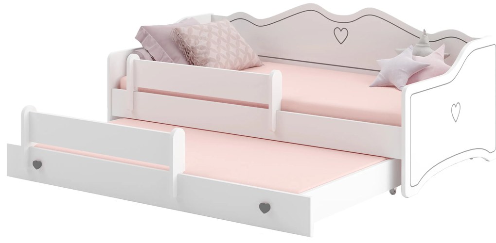 Pat pentru copii, extensibil160x80 cm. Promo -20%. 1052149