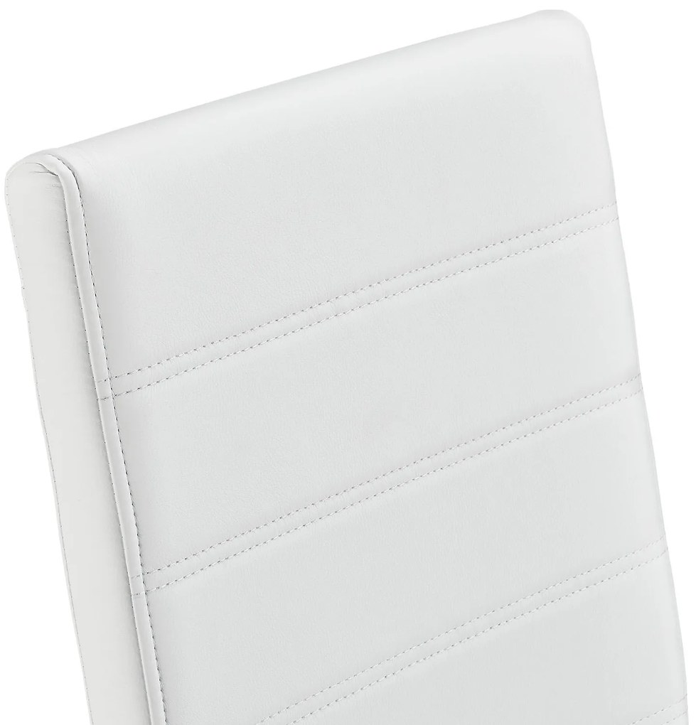 Juskys Set 2 scaune consola Vegas - alb