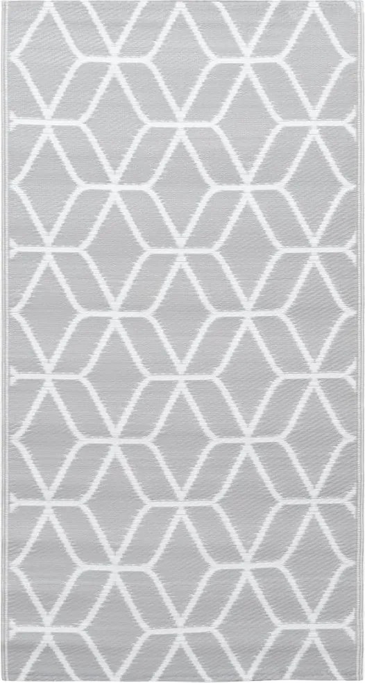 vidaXL Covor de exterior, ARAKIL gri, 80x150 cm, PP