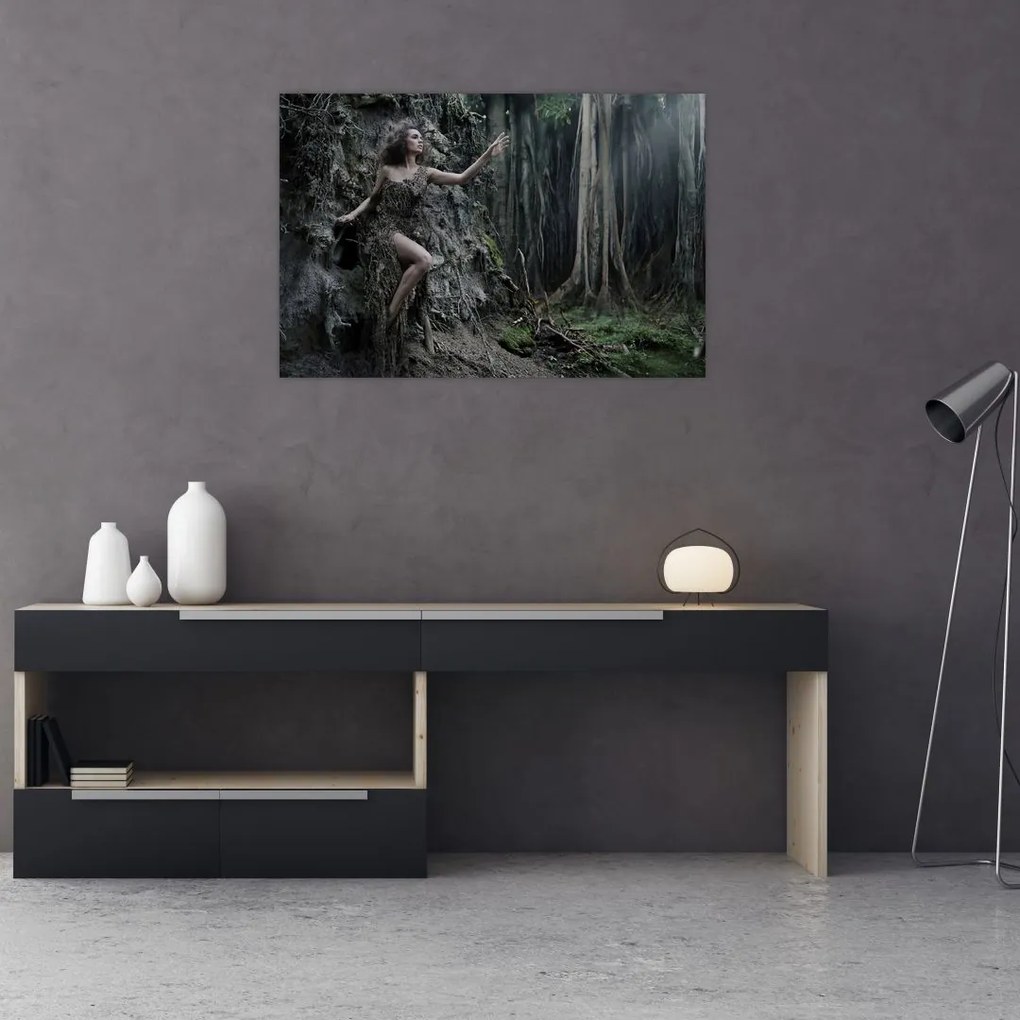 Tablou - Zâna pădurii (90x60 cm)